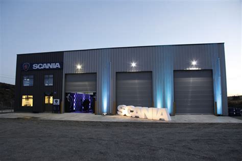 Prefab Steel Building Automotive Workshop. 85x87 Scania Warehouse ...