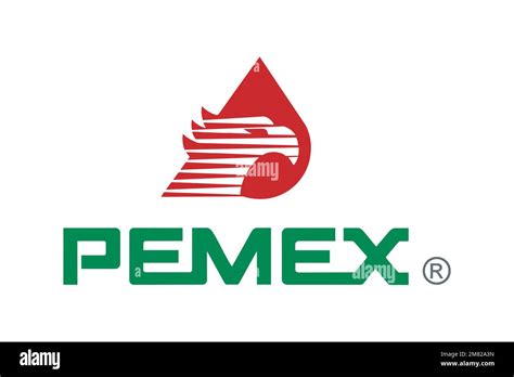 Pemex, Logo, White background Stock Photo - Alamy