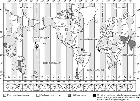 Printable World Time Zone Map | ... -- Core Components - Appendix C. Time-Providers and Time ...