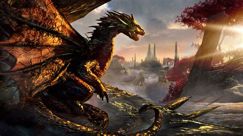 3840x2160 Dawn Of Dragons Artwork 5k 4K ,HD 4k Wallpapers,Images,Backgrounds,Photos and Pictures