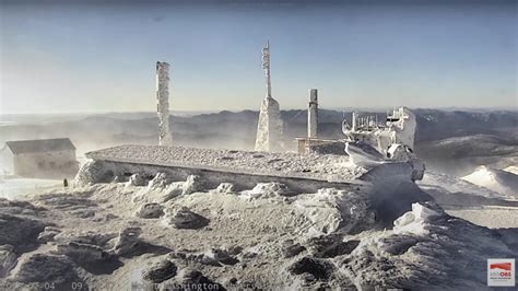 Mount Washington hit with record wind chill amid Northeast deep freeze ...