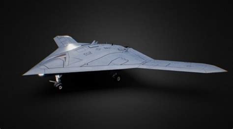 Northrop Grumman X-47B Drone 3d Model