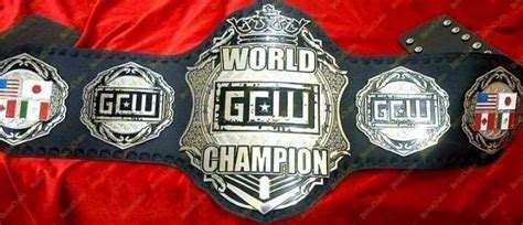 GCW World Championship Title Belt - Etsy