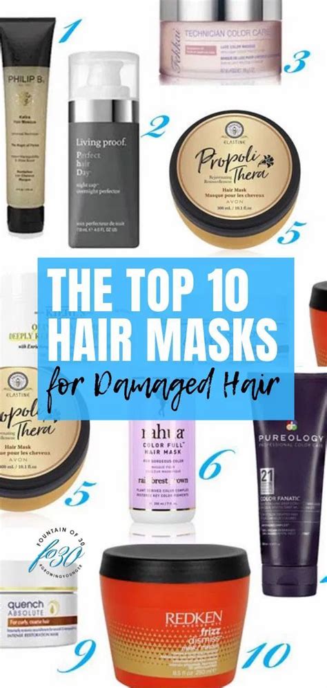 The Top 10 Hair Masks For Desperately Damaged Hair | Hair mask for damaged hair, Hair treatment ...