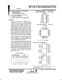 74LS139 Datasheet - DUAL 2-LINE TO 4-LINE DECODERS/DEMULTIPLEXERS from ...