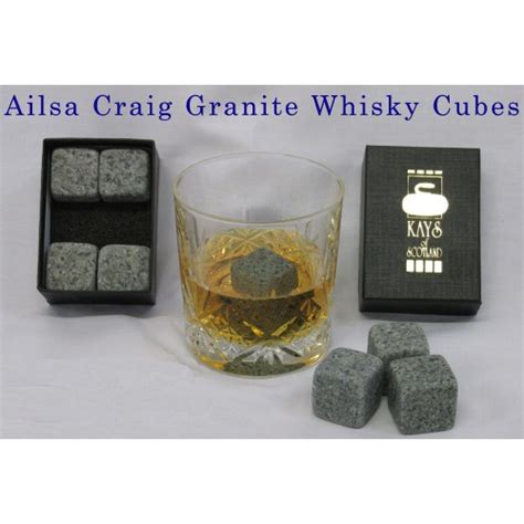 Ailsa Craig Granite Ice Cubes