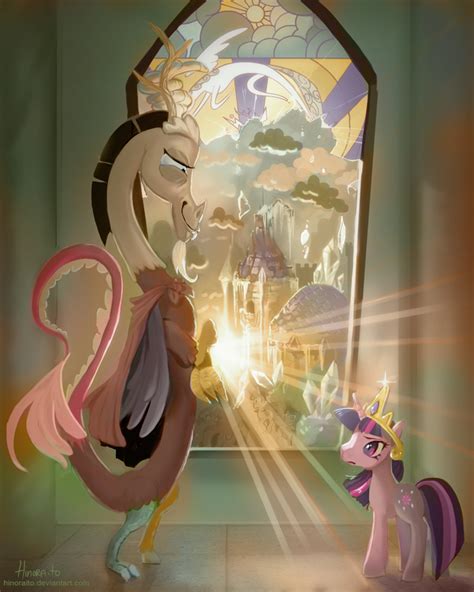 MLP FIM: Discord and Twilight by hinoraito on DeviantArt