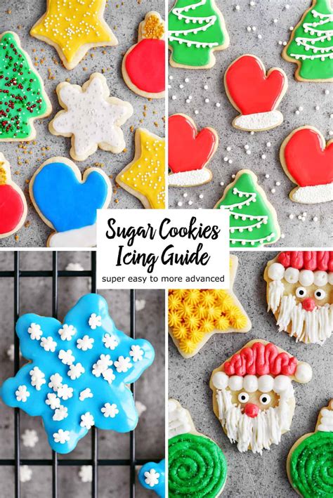 Sugar Cookies Icing Guide - The Gunny Sack