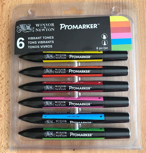 Winsor & Newton Promarkers Pack of 6 Pens – Barnet Gallery