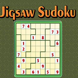 Online Jigsaw or Irregular Sudoku