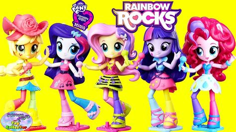 My Little Pony Equestria Girls Minis Rainbow Rocks NEW Dolls Surprise Egg and Toy Collector SETC ...