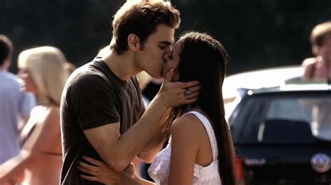 Stefan and Elena - Famous Kisses Photo (41604144) - Fanpop