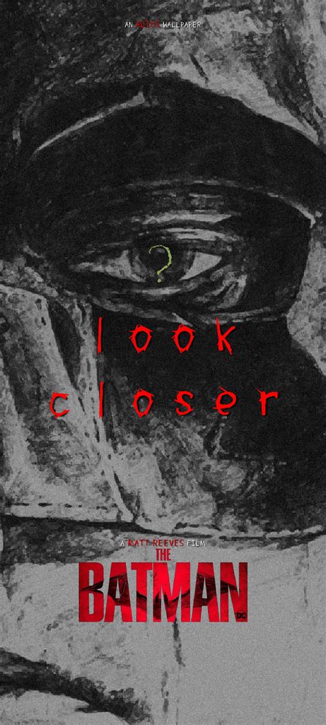 FAN-MADE: "Look Closer" - Mobile Wallpaper (2 Variants) : r/DC_Cinematic