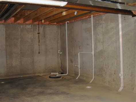 interior basement wall drainage system Basement drain drainage interior system french pipe ...