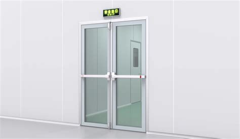 2019 Free Door Emergency Glass Emergency Exit Double Door With Panic Bar - Buy Emergency Exit ...