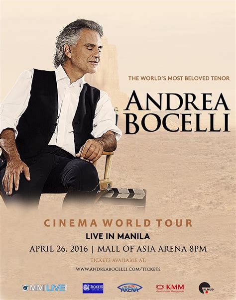 Andrea Bocelli Live in Manila 2016 | Philippine Concerts