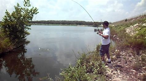 Brushy Creek Bass Fishing | July Bass Fishing | Bass Fishing Using A ...