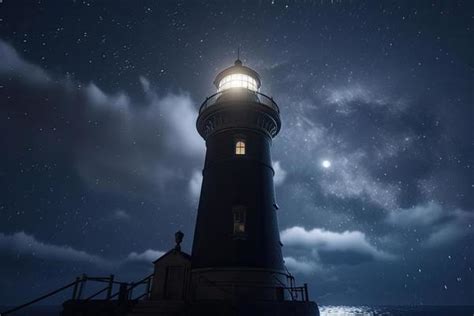 Lighthouse Night Stock Photos, Images and Backgrounds for Free Download