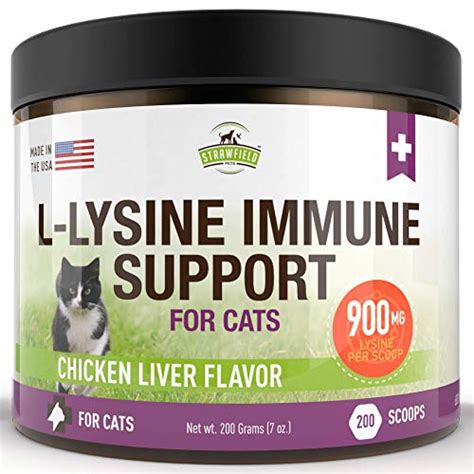 L-Lysine for Cats Supplement Powder Granules for Cat Cold, Sneezing ...