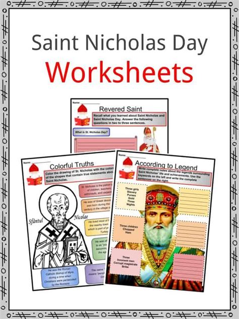 St Nicholas Printables