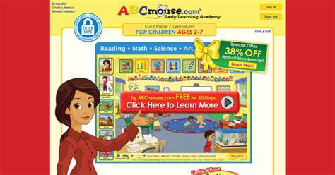 ABC Mouse Website for Toddlers, Preschool, Kindergarten, and First Grade | Sallie Borrink