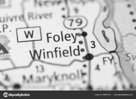 Foley Missouri Usa Map Stock Photo by ©aliceinwonderland2020 386807010