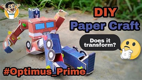 Papercraft Optimus Prime Truck