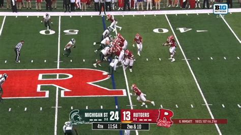 Michigan State blows 24-6 lead in 6 minutes vs Rutgers... - Win Big Sports