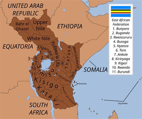 East African Federation : r/imaginarymaps