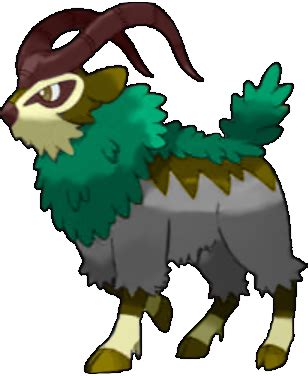 Gogoat (shiny theory) by HGSS94 on DeviantArt