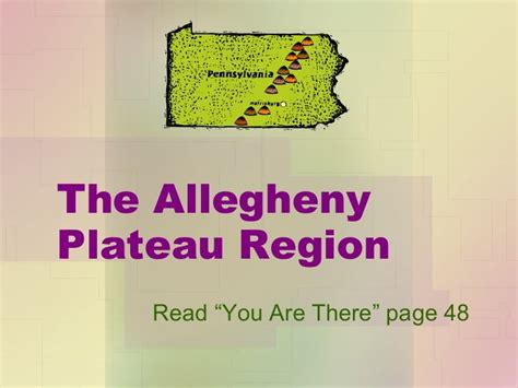 Allegheny Plateau Region