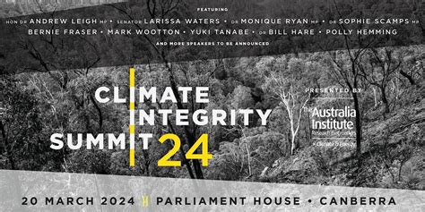 Climate Integrity Summit 2024 | Green Left