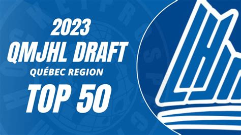 2023 QMJHL Draft: Quebec Region Top 50 Prospects Ranking ...