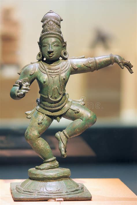 Ancient India Bronze Statue Stock Image - Image of india, archaian ...