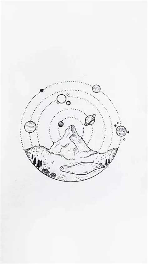 35 Cool Easy Whimsical Drawing Ideas Aesthetic Drawing Minimalist | Images and Photos finder