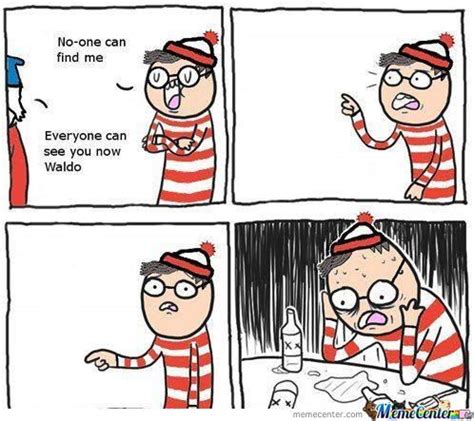 Alcoholic Waldo | Where's Waldo? (Where's Wally?) | Know Your Meme