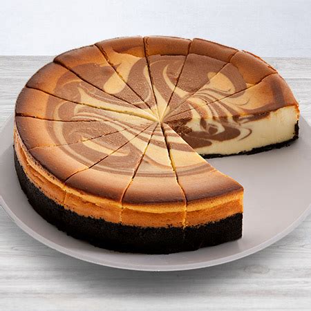 Chocolate Swirl Cheesecake - 9 Inch by Cheesecake.com