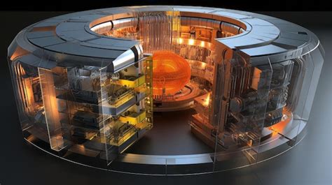 Premium Photo | Diagram of nuclear fusion reactor39s plasma confinement