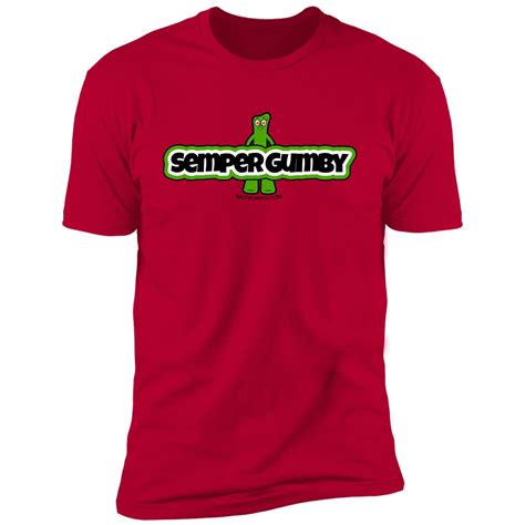 Semper Gumby Men’s Premium Short Sleeve T-Shirt – Salty For You Coast Guard Stickers and Apparel ...