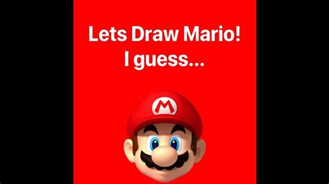 Mario Drawing Song But The Lyrics Are Taken Literally - YouTube