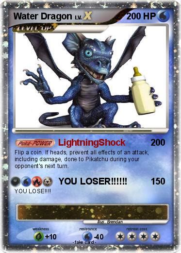 Pokémon Water Dragon 148 148 - LightningShock - My Pokemon Card