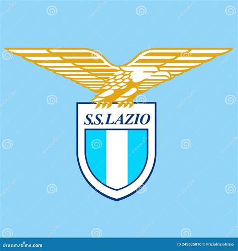 Lazio S.S. Football Club Brand Logo with Flag Editorial Image ...