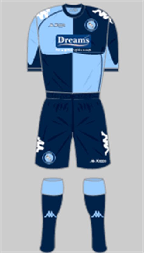 Wycombe Wanderers - Historical Football Kits