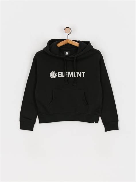 Element Logo HD Hoodie Wmn (flint black)