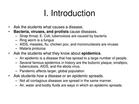 Tracing an Epidemic Vanderbilt Student Volunteers for Science - ppt ...