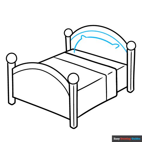 How to Draw a Cartoon Bed - Really Easy Drawing Tutorial