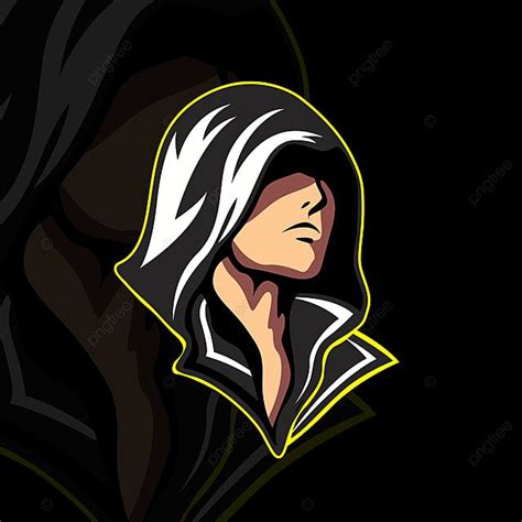 Assassin Logo Vector Hd PNG Images, Assassin Mascot Logo Template ...