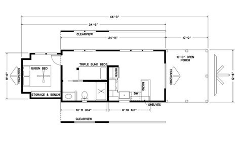 Floor Plans - Alabama Custom Cabins | Floor plans, Cabin floor plans, Tiny house floor plans