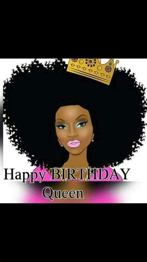 Religious Happy Birthday Black Queen - BIRTHDAY HQP