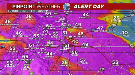 Pinpoint Weather Alert Day: 60 mph gusts hit Denver this afternoon ...